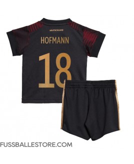 Günstige Deutschland Jonas Hofmann #18 Auswärts Trikotsatzt Kinder WM 2022 Kurzarm (+ Kurze Hosen)